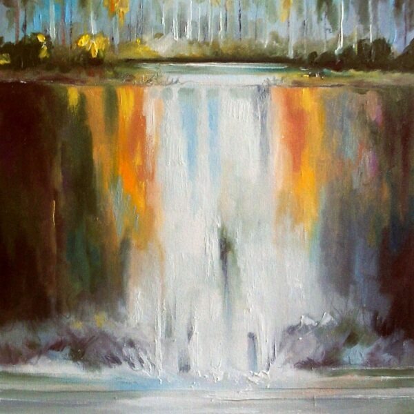 “Leśny wodospad I”